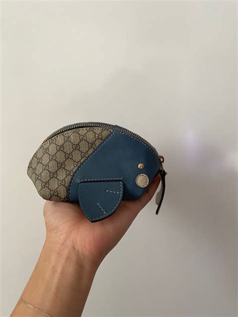 gucci wallet coin compartment|Gucci coin wallet whale.